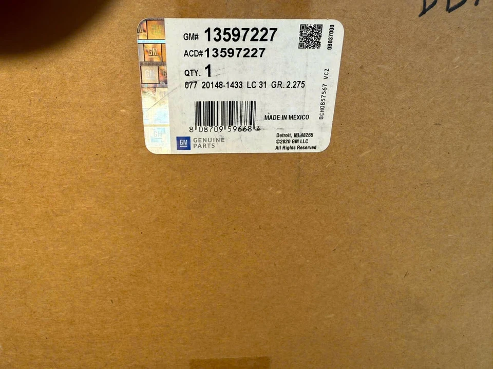 Generator-Alternator ACDelco GM Original Equipment 13597227 - Image 1 of 1