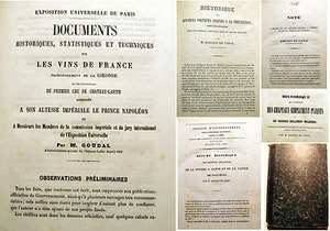 LISLE ROUGET/PATENTE/DAMPF/PULVER/TEXTILIEN/KLAPPHÜTE/CHATEAU LAFITE - Bild 1 von 2