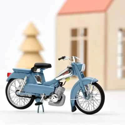 miniature Motobécane AV88 1976 bleu NOREV 1/18ème