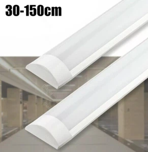 Unterbau-Leuchte LED 230V Lichtleiste Küchen-Lampe Beleuchtung Schrank Bürolampe - Bild 1 von 25