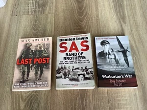 SAS Band of Brothers, Last Post & Warburton's War ~ Book Bundle - Picture 1 of 4