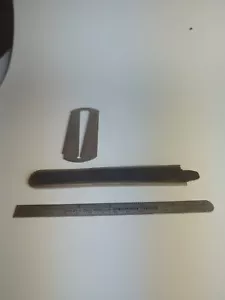 VTG Snap-On Tools (Metal Pocket Ruler) “Build For A Metric Future” + Screw Gauge - Picture 1 of 13