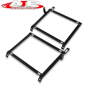 Driver & Passenger JDM Seat Brackets For 1992-1995 Honda Civic EH EG 2DR/3DR/4DR - Picture 1 of 5