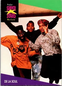 1991 Pro Set SuperStars Music Cards #115 De La Soul - Picture 1 of 2