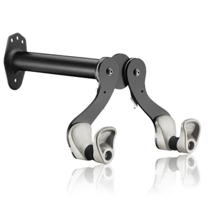 Ibera Bike Wall Mount Hanger Bicycle Wall Hook Holder Storage Rack Adjustable - Picture 1 of 13