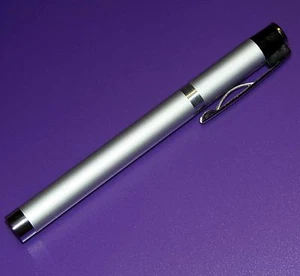 Professional Medical Diagnostic Bright LED Penlight Silver - Picture 1 of 1