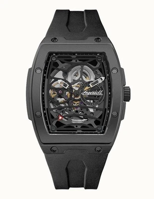 Ingersoll The Rim Black Skeleton Dial Casual Automatic Men's Watch I16201 - image 1 of 4