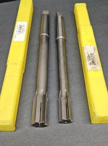 SCHÖN! 11/16 Zoll & 13/16 Zoll Reibahle Set 2MT L&I Erweiterung 0,6875 Zoll 0,8125 Zoll Maschinist - Bild 1 von 5