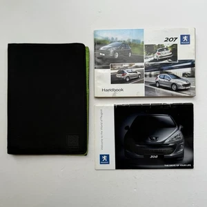 PEUGEOT 207 OWNERS MANUAL HANDBOOK 2008 PRINT - WALLET PACK 2006 - 2012 - Picture 1 of 12