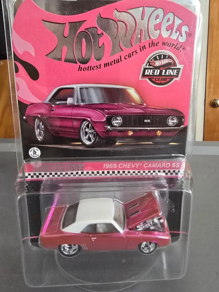 Chevy Camaro SS SSPECTRAFLAME 1969 EXCLUSIVO HOT WHEELS HW RLC 2024 ROSA 🔥  Foto 1 de 1