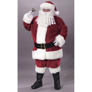 Santa Claus Crimson Boy\'s Fancy-Dress Costume for Adult, Big & Tall XXL - Picture 1 of 2