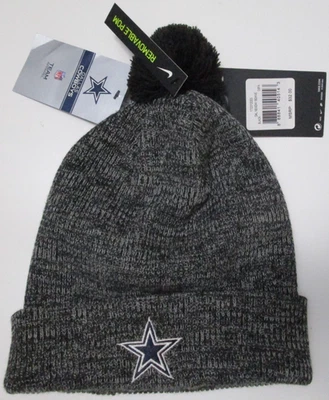 RARO Nike Dallas Vaqueros Gorra Gorro Calavera Tejido Esquí Sombrero Tobogán Adulto Hombres Nuevo con Etiquetas Foto 1 de 4