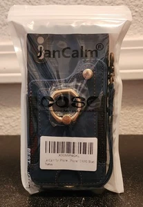 Custodia telefono per iPhone Xs X 10 portafoglio cover con vetro temperato protezione schermo - Foto 1 di 2