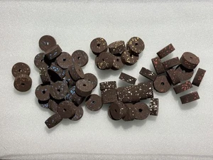 Cork Rings 54 Factory seconds assorted Burl, 1 1/4", No Chips! - Picture 1 of 2
