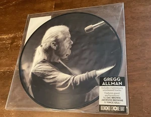 Gregg Allman Picture Disc 10” EP Vinyl 2015 RSD Like New 33-1/3 - Picture 1 of 2