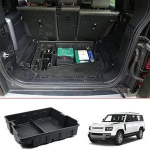 1x Bandeja de almacenamiento organizadora trasera negra para Land Rover Defender 110 2020-2023 - Imagen 1 de 11