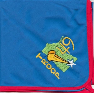 Blue Earth Minnesota Twin Valley Council Troop 49 Neckerchief Boy Scouts BSA - Picture 1 of 1