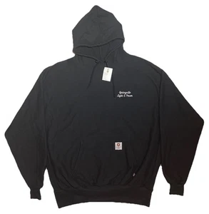 Tyndale FR Hoodie Mens 2XL Black Flame Resistant Made in USA Workwear F700T - Picture 1 of 10