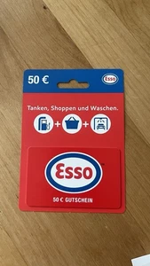 ESSO (D) Gutschein Gutscheinkarte Fuel Card 50€ Unbenutzt/Neu - Bild 1 von 3