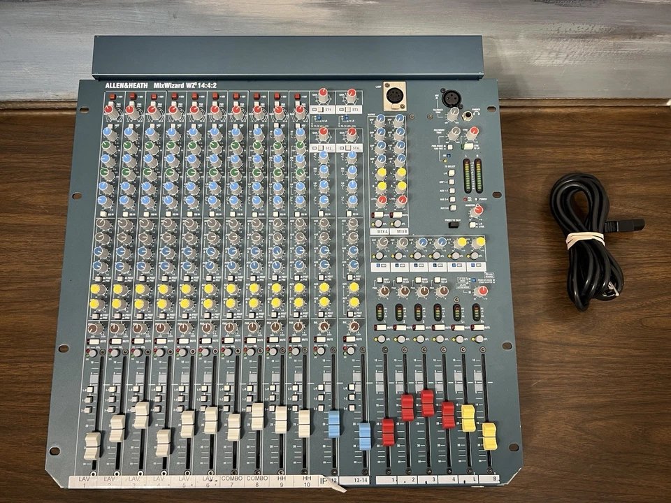 Allen&Heath Mix Wizard WZ'3 14:4:2 Professional Mixer WORKING TESTED - Image 1 of 4