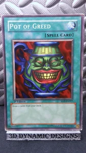 | Yugioh Pot of Greed SD2-EN017 1st Structure Deck Zombie Madness HP 🔥 | - Picture 1 of 2