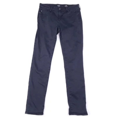 AG Adriano Goldschmied The Stilt Cigarette Jeans Black Women's 28R Soft Stretch - Image 1 of 4