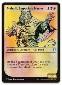 Mahadi, Emporium Master (Showcase) #429 (Foil) (NM) Baldur's Gate CLB Magic MTG - Picture 1 of 2