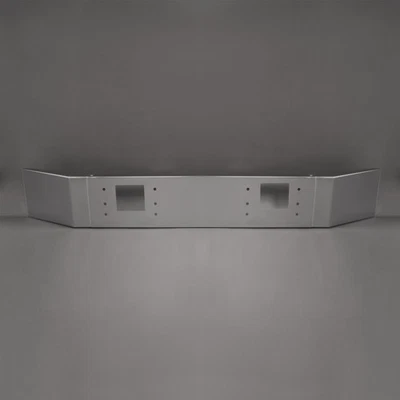 For Mack Granite / CTP713 / CV713 / GU713 Chrome Front Bumper W/ Two Tow Cut-out - Image 1 of 4