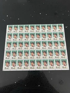 Lou Gehrig -Baseball -25 Cent Stamps Mint Never Hinged Full Sheet 50 - Picture 1 of 2