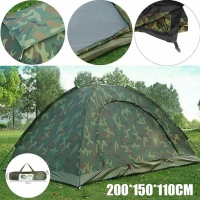 Ultralight Camping Tent for 1-2 People, Portable, UV Protection, Outdoor DHL - Image 1 of 4