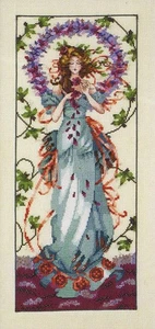 Blossom Goddess MD146 by Mirabilia cross stitch pattern - Picture 1 of 1