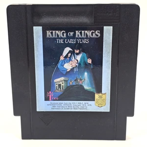 KING OF KINGS: THE EARLY YEARS NINTENDO NES SPIEL 1991 WEISHEITSBAUM BIBEL - Bild 1 von 5
