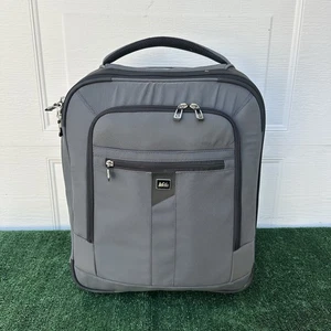 REI 21" aufrechter 2-Rad rollender Handgepäckkoffer Rollgepäck Reisetasche - Bild 1 von 22