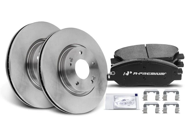 Kit de pastillas de freno delanteras y rotor para Hyundai Santa Fe 2008 2007-2009 WT846FX Foto 1 de 1