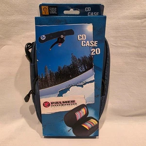 Case Logic Shaun Palmer Zippered CD Case Dead Stock Snowboarder NEW! - Picture 1 of 3