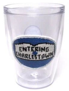 Vaso de punta de aguja SMATHERS & BRANSON entrando en Charlestown Sign 16 oz NUEVO  - Imagen 1 de 5