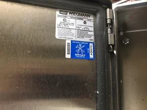 Wiegman N412121206SSC Stainless Steel Enclosure 12x12x6 NEW - Picture 1 of 2
