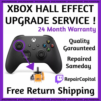 Xbox Series S/X Pad - Upgrade to HALL EFFECT **UPGRADE SERVICE** Drift Repair - Image 1 of 3