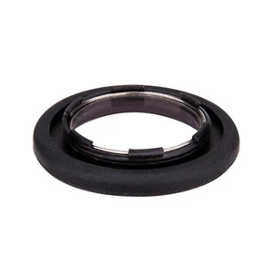 New DK-17 Silicone Eyecup Eyepiece with Glass for Nikon D850 D800 Camera - Foto 1 di 11