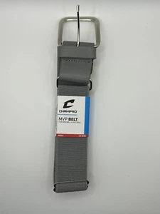 Champro - Adult 1.5" Wide MVP Belt - Gray - for Baseball & Softball - Picture 1 of 2