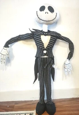 The Nightmare Before Christmas Jack Skellington Poseable 38 In Character - Image 1 of 2
