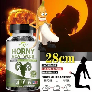 Goat Weed 1000 Mg - Enhance Sexual Function 30 To 120 Caps - Picture 1 of 11
