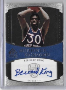 Bernard King 2005-06 SP Signature Edition Auto Autograph Knicks - Picture 1 of 2
