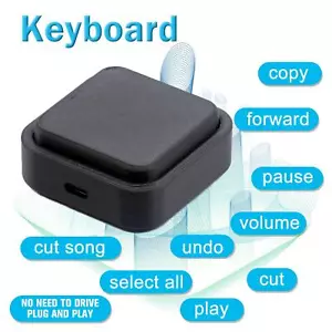 1 Keys Mechanical Keyboard USB Shortcut Programmable 1K9D win For Linux Hot P2 - Picture 1 of 9