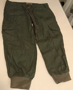 Be Bop Anthropologie Gr. 3 grün Jogginghose Pull On Hose Unterteil Cargo - Bild 1 von 9