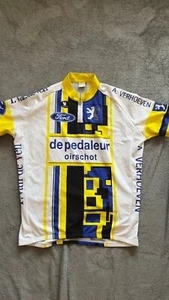De pedaleur Oirschot Peugeot Ford Vermarc Cycling Jersey - Picture 1 of 9
