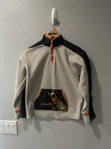 Vintage Cartoon Network Scooby-Doo Half Zip Pullover 10/12 Bin 2 - Bild 1 von 8