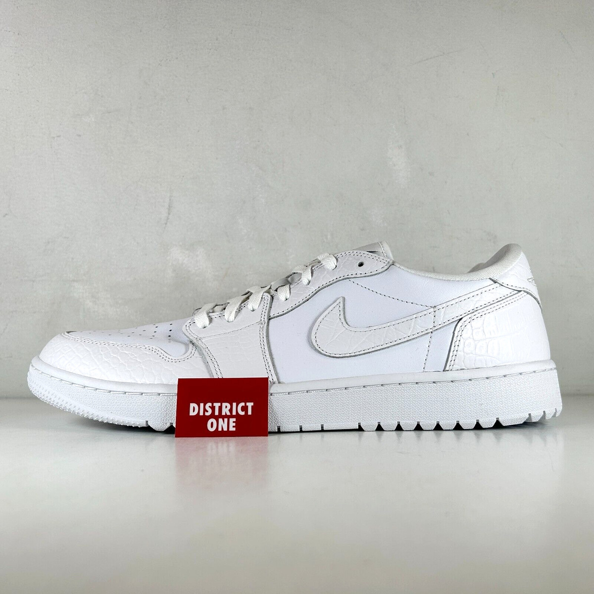 Jordan 1 Golf Low White Crocodile for Sale | Authenticity Jordan 1 Golf Low White Crocodile for Sale | Authenticity