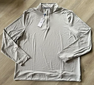 Southern Tide NWT Mens Small 1/4 Zip Pullover Steel Gray Pine Ridge Cruiser NWT - Picture 1 of 12