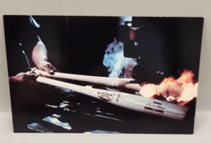 Postcard Baseball Bat Burn Branding Slugger Park Louisville KY - Picture 1 of 2